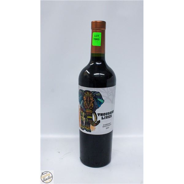 2022 THOUSAND LIVES CABERNET SAUVIGNON 750ML