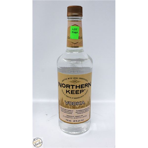 NORTHERN KEEP VODKA 750ML 40%