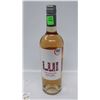 Image 1 : 2022 LUI WIND BLEND ROSE PINOT NOIR-MALBEC