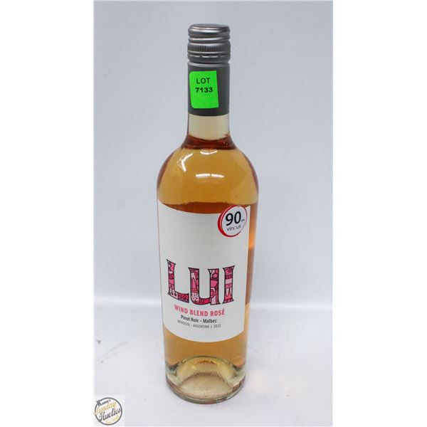 2022 LUI WIND BLEND ROSE PINOT NOIR-MALBEC