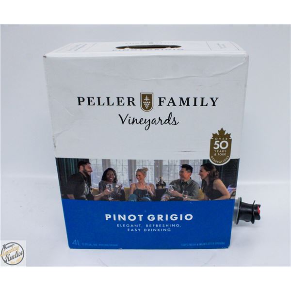 PELLER FAMILY PINOT GRIGIO 4L 12%