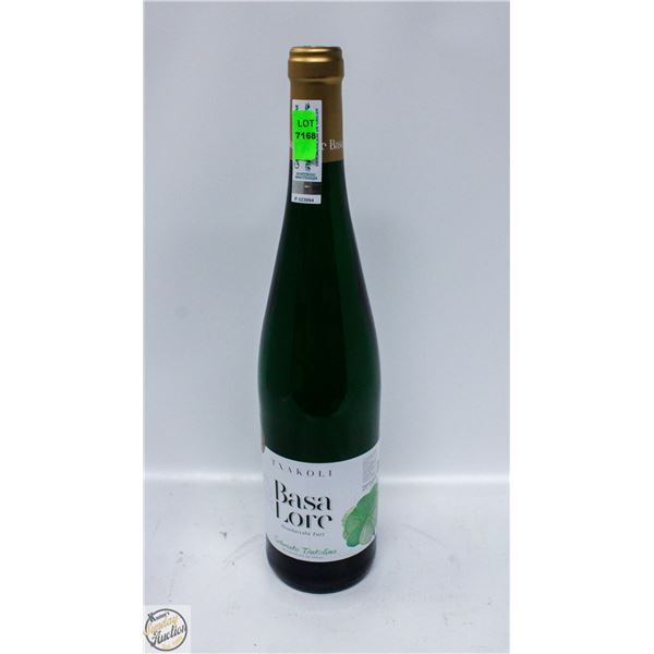 TXAKOLI BASA LORE HONDARRABI ZURI 750ML 10%