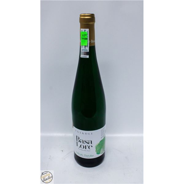 TXAKOLI BASA LORE HONDARRABI ZURI 750ML 10%