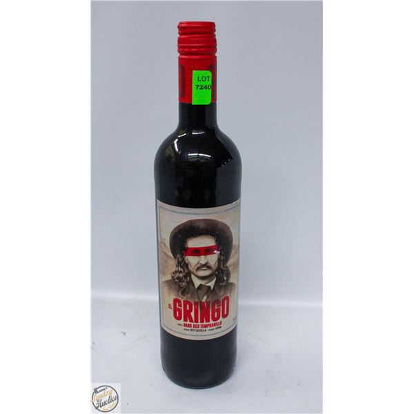 EL GRINGO DARK RED TEMPRANILLO 2020 750ML 14%