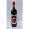 Image 1 : EL GRINGO DARK RED TEMPRANILLO 2020 750ML 14%