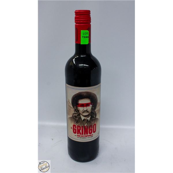 EL GRINGO DARK RED TEMPRANILLO 2020 750ML 14%