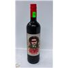 Image 1 : EL GRINGO DARK RED TEMPRANILLO 2020 750ML 14%