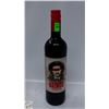 Image 1 : EL GRINGO DARK RED TEMPRANILLO 2020 750ML 14%