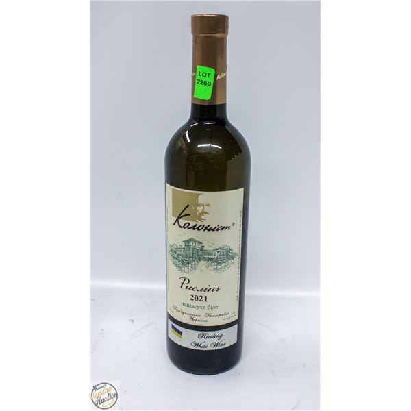 KOLONIST REISLING 2021 750ML 11%