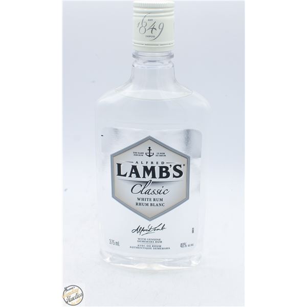 LAMBS CLASSIC WHITE RUM 375ML 40%