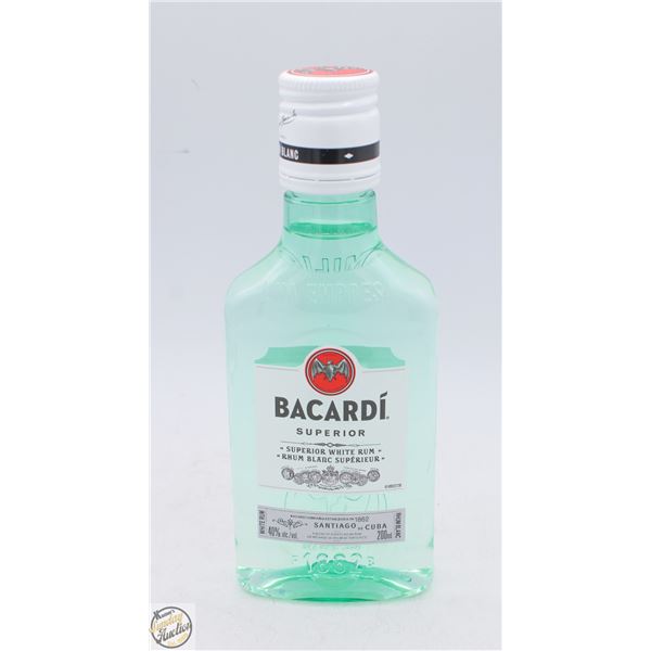 BACARDI WHITE RUM 200ML 40%