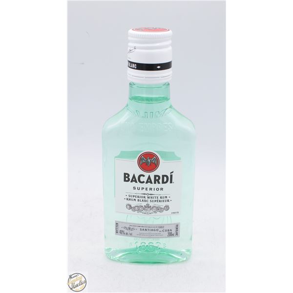 BACARDI WHITE RUM 200ML 40%