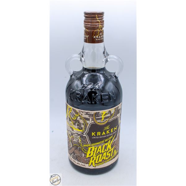KRAKEN BLACK ROAST COFFEE FLAVOURED RUM 750ML 33%