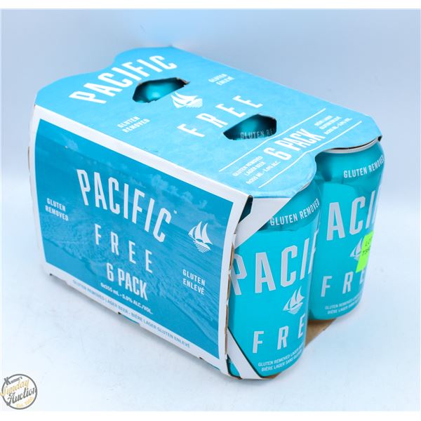 PACIFIC FREE GLUTEN REMOVED LAGER BEER 6X355ML 5%