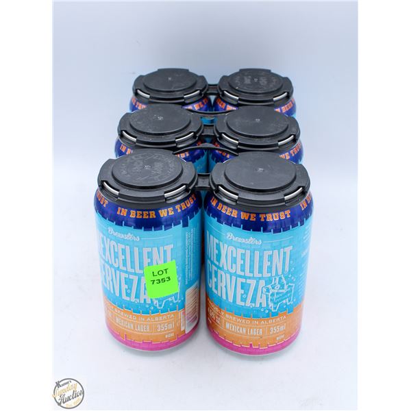 BREWSTERS MEXELLENT CERVAZA 6X355ML 4.5%