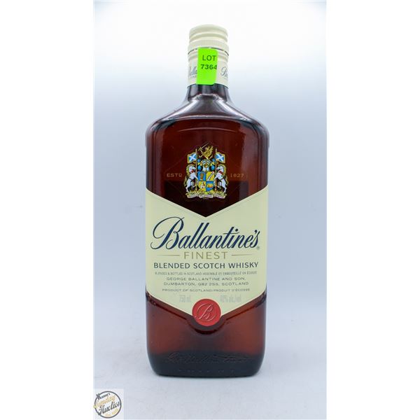 BALLANTINES FINEST BLENDED SCOTCH WHISKY 750ML 40%