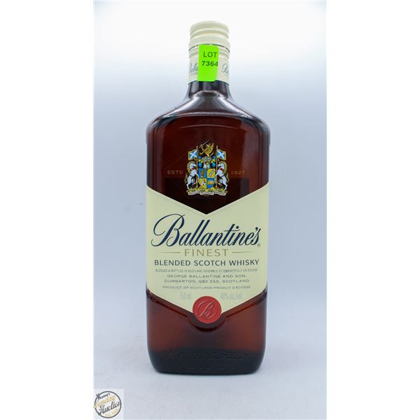 BALLANTINES FINEST BLENDED SCOTCH WHISKY 750ML 40%