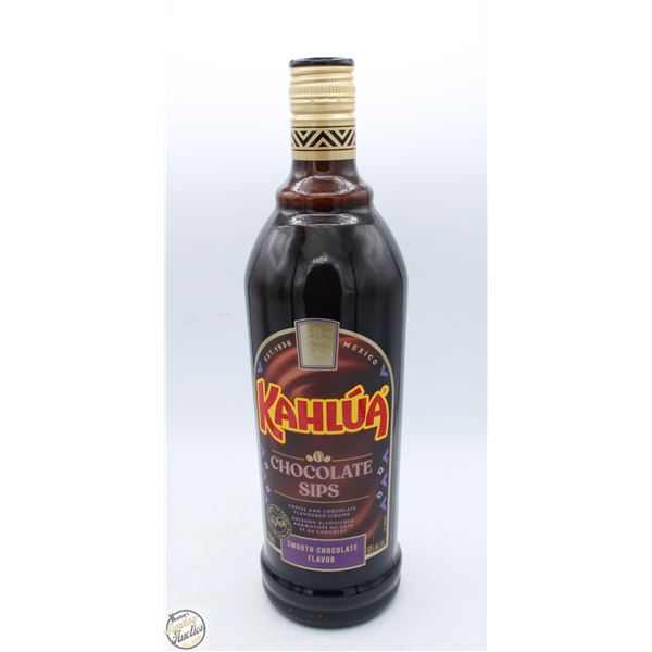 KAHLUA CHOCOLATE SIPS COFFEE LIQUER 750ML 16%