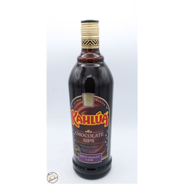 KAHLUA CHOCOLATE SIPS COFFEE LIQUER 750ML 16%