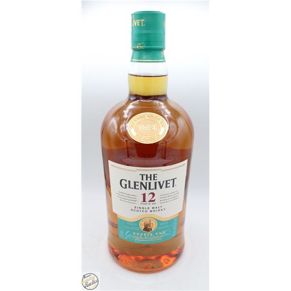 THE GLENLIVET 12 YEAR SINGLE MALT SCOTCH WHISKEY