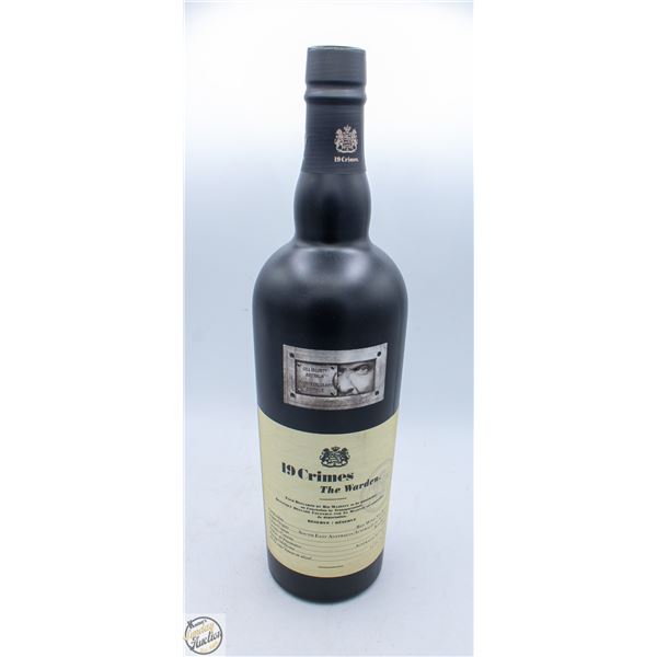 19 CRIMES THE WARDEN RED WINE 2017 750ML 14.5%