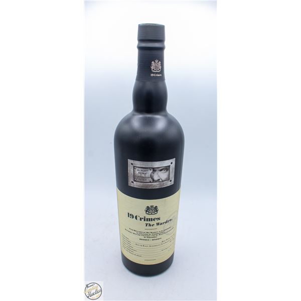 19 CRIMES THE WARDEN RED WINE 2017 750ML 14.5%