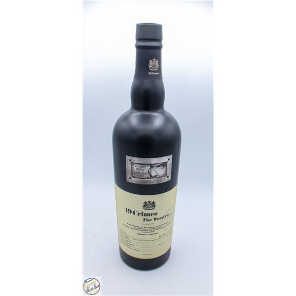 19 CRIMES THE WARDEN RED WINE 2017 750ML 14.5%