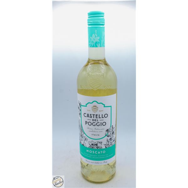 CASTELLO DEL POGGIO MOSCATO 750ML 7%