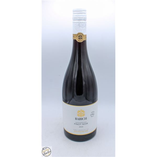 BABICH PINOT NOIR 2022 750ML 13%