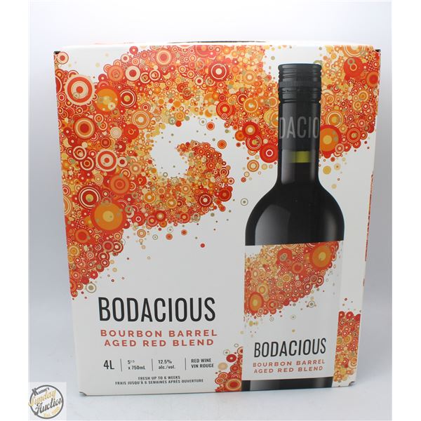 BODACIOUS BOUBON BARREL AGED RED BLEND 4L 12.5%