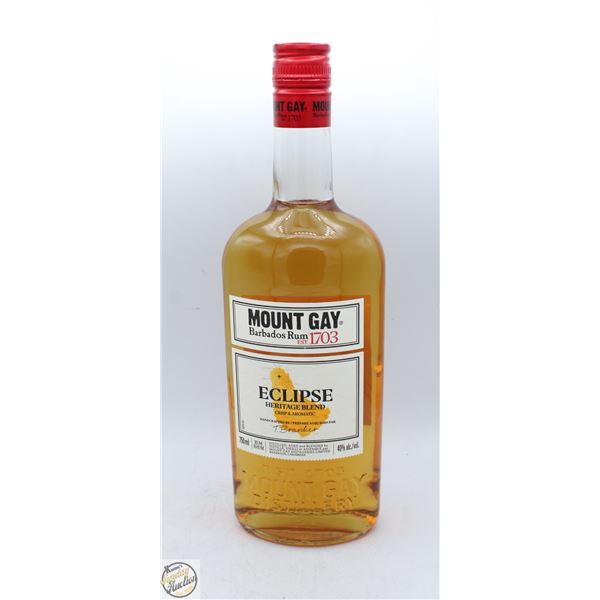 MOUNT GAY BARBADOS RUM 750ML 40%