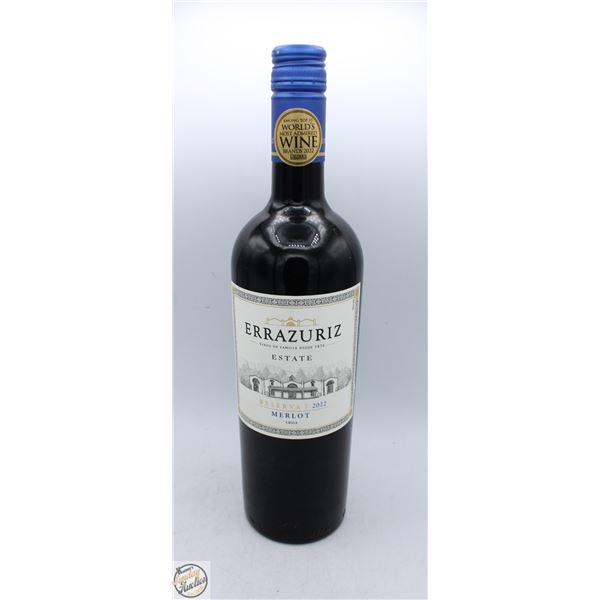 ERRAZURIZ MERLOT 2022 750ML 13.5%