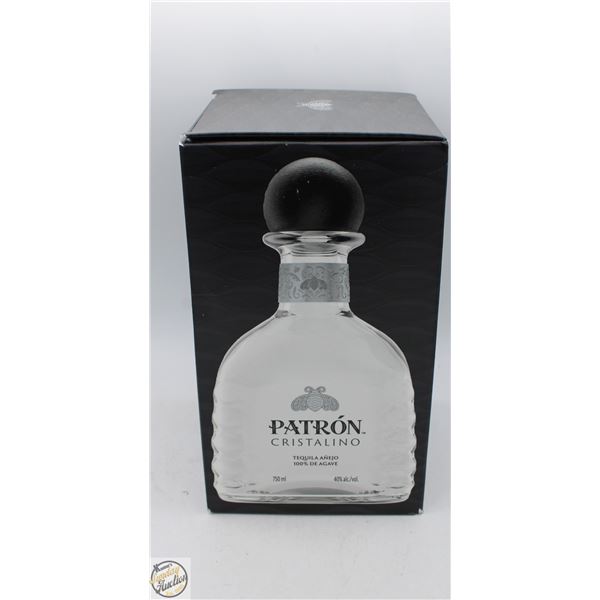 PATRON CRISTALINO 750ML 40%