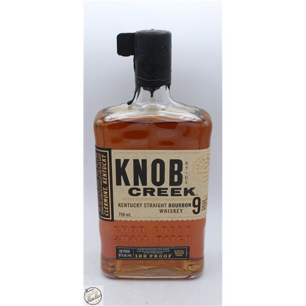 KNOB CREEK KENTUCKY STRAIGHT BOURBON WHISKEY 750ML