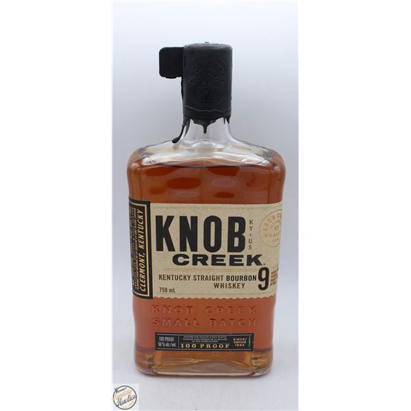 KNOB CREEK KENTUCKY STRAIGHT BOURBON WHISKEY 750ML