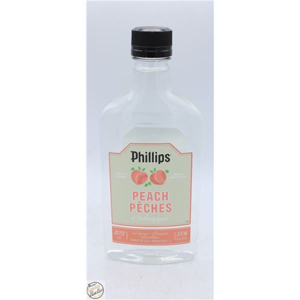 PHILLIPS PEACH SCHNAPPS 375ML 15%