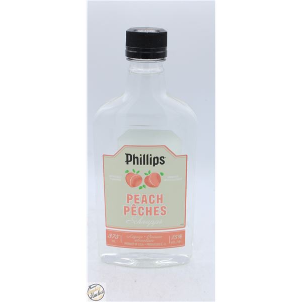 PHILLIPS PEACH SCHNAPPS 375ML 15%