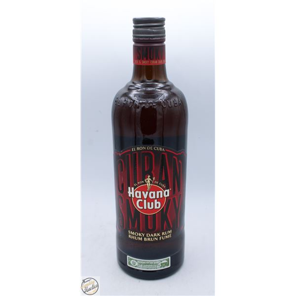 HAVANA CLUB SMOKY DARK RUM 750ML 40%