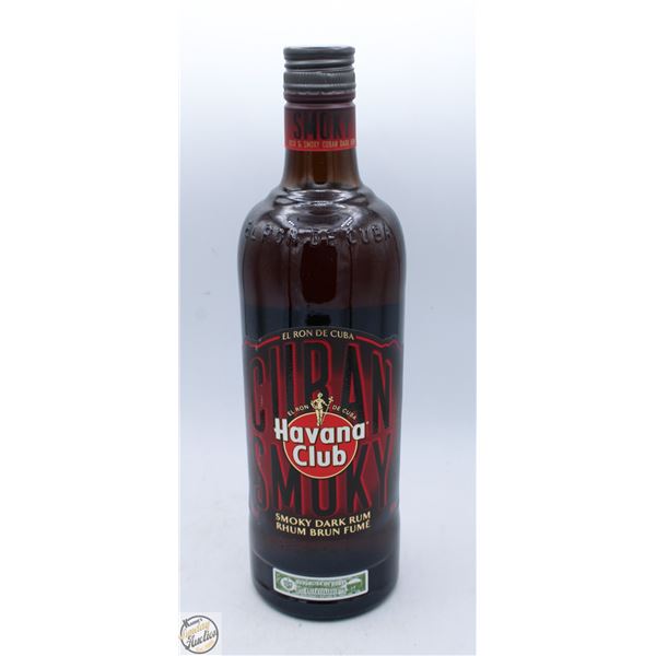 HAVANA CLUB SMOKY DARK RUM 750ML 40%