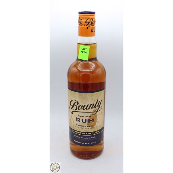BOUNTY PREMIUM DARK RUM 750ML 43%