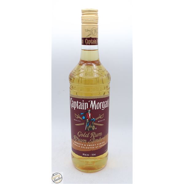 CAPTAIN MORGAN GOLD RUM 750ML 40%