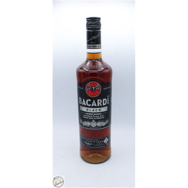 BACARDI BLACK RUM 750ML 40%