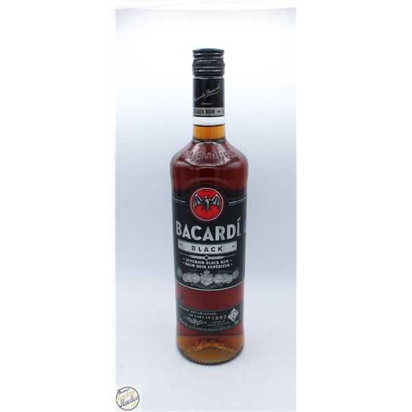 BACARDI BLACK RUM 750ML 40%