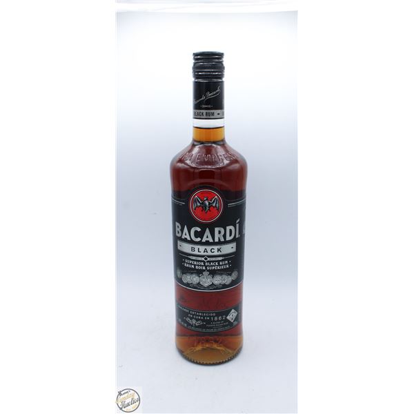 BACARDI BLACK RUM 750ML 40%