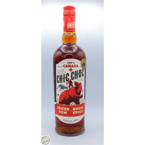 CHIC CHOC CANADIAN SPICED RUM 750ML 42.1%