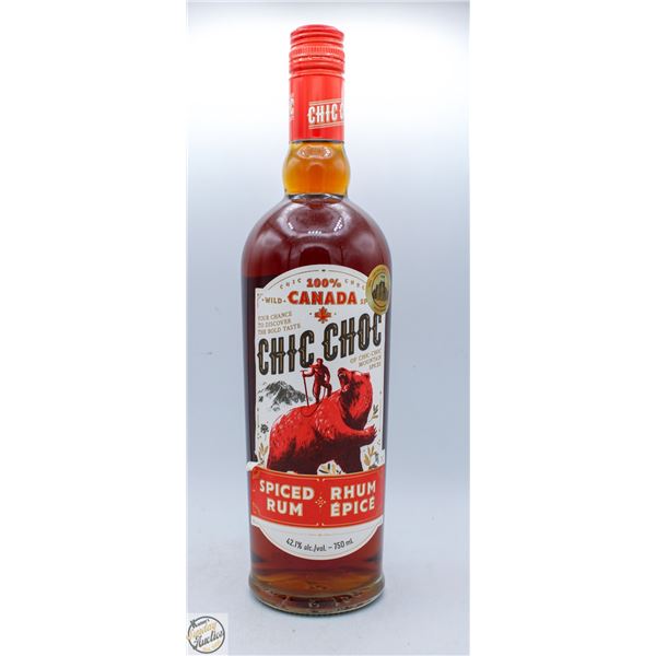 CHIC CHOC CANADIAN SPICED RUM 750ML 42.1%