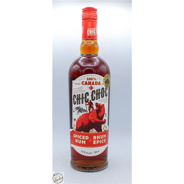 CHIC CHOC CANADIAN SPICED RUM 750ML 42.1%