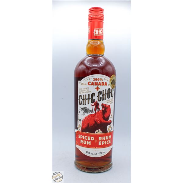 CHIC CHOC CANADIAN SPICED RUM 750ML 42.1%