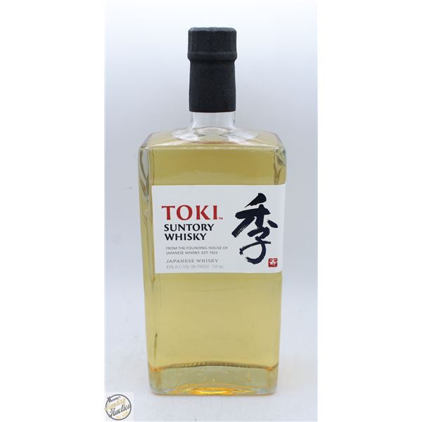 TOKI SUNTORY WHISKEY 750ML 43%