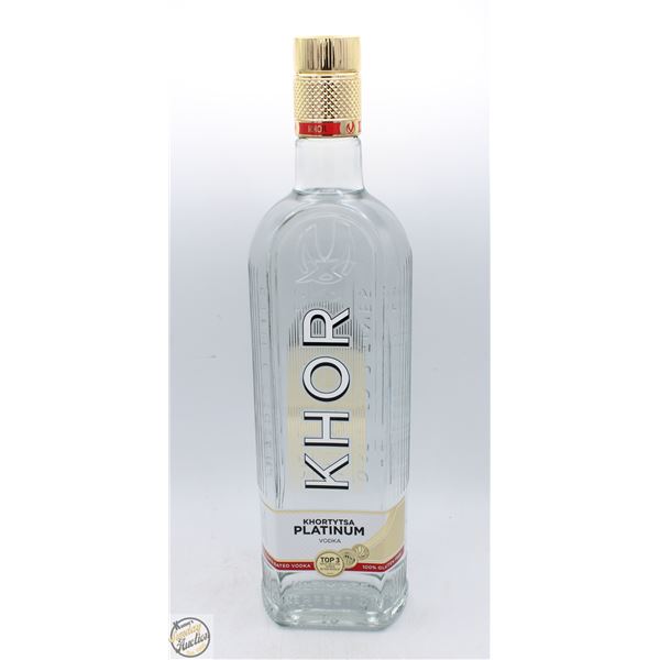 KHOR PLATINUM VODKA 750ML 40%